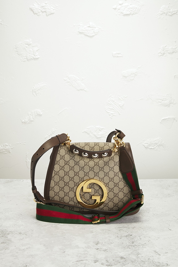 view 2 of 8 Gucci Blondie NM Shoulder Bag in Brown