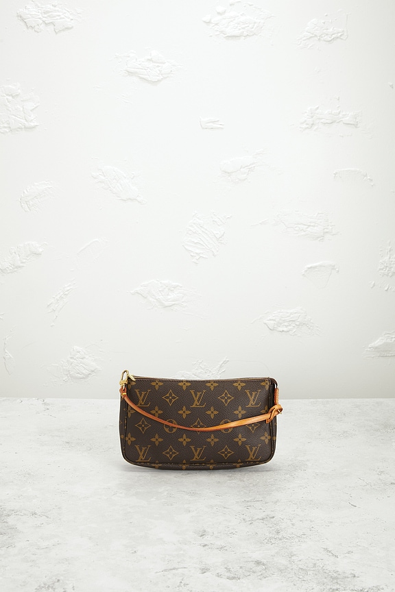 view 2 of 8 Louis Vuitton Monogram Pochette Accessoires Shoulder Bag in Brown