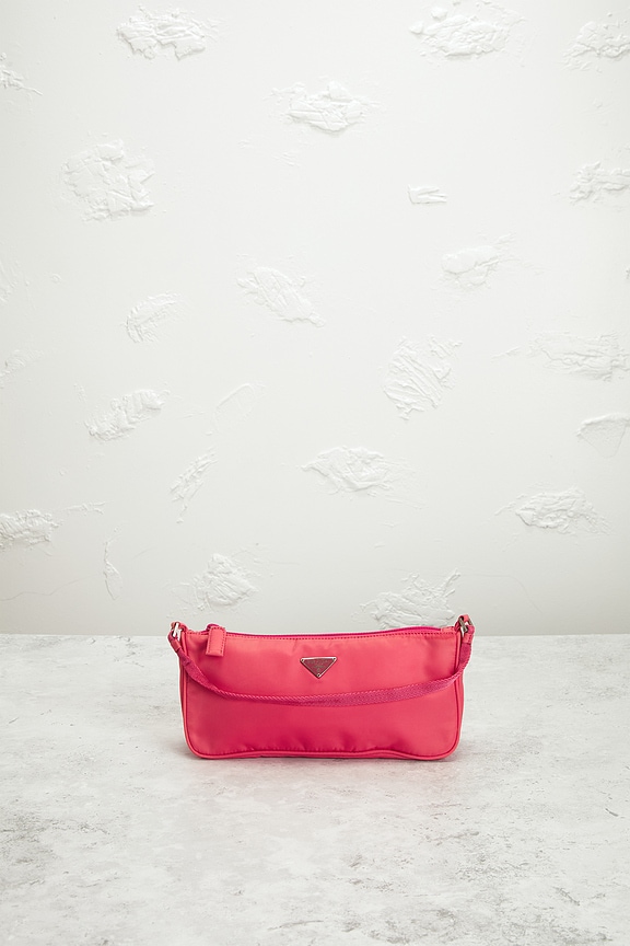 view 2 of 8 Prada Pouch Tessuto Pouch in Pink