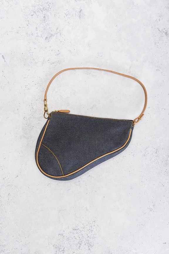 view 2 of 8 BOLSO DIOR in Blue