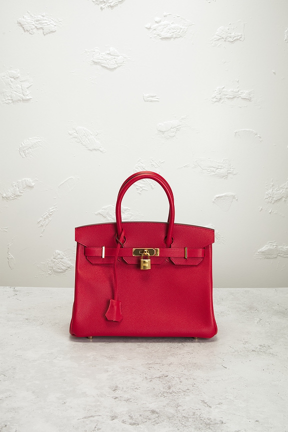view 2 of 9 SAC HERMES in Rogue Casaque