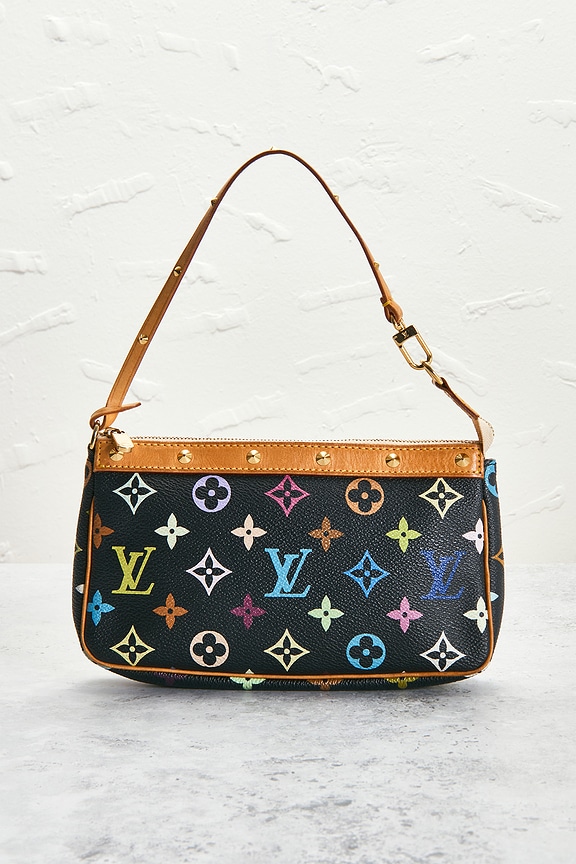 view 2 of 8 Louis Vuitton Monogram Pochette Accessoires Shoulder Bag in Multicolor