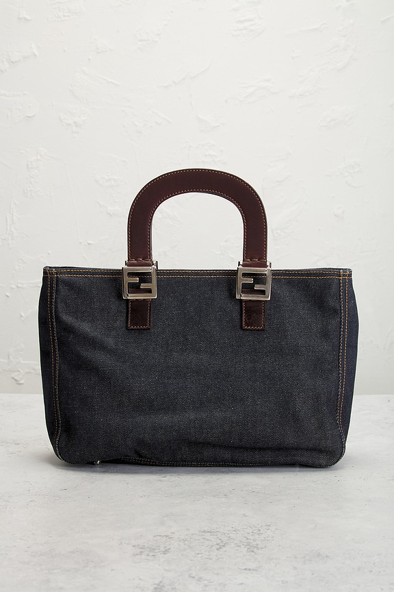 view 2 of 10 SAC FENDI in Blue