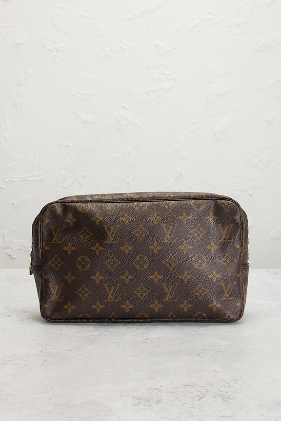 view 2 of 8 Louis Vuitton Trousse Toilette 28 Pouch in Brown