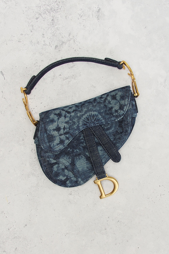 view 2 of 8 BOLSO DIOR in Blue