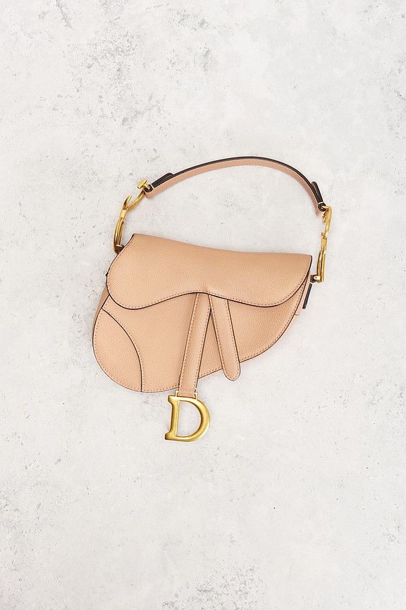 view 2 of 9 Dior Mini Saddle Bag in Rose