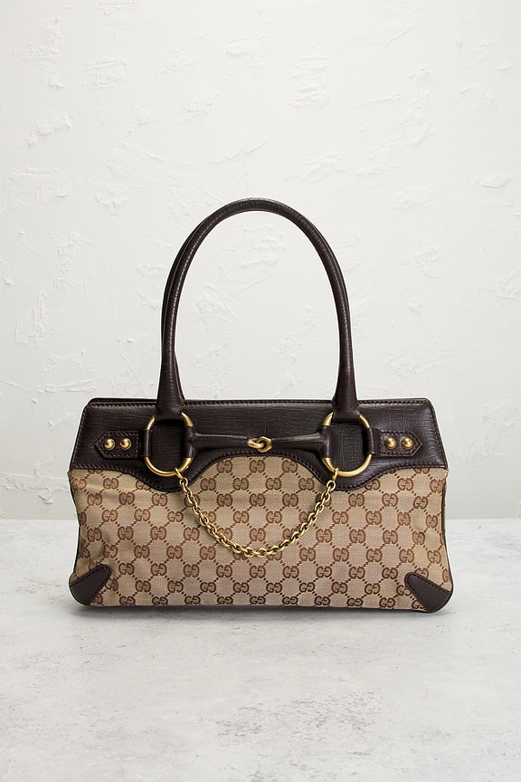 view 2 of 9 Gucci Horsebit Tote Bag in Brown