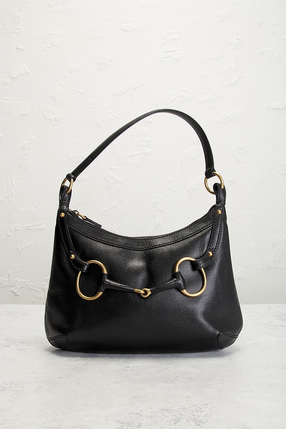 view 2 of 9 Gucci Horsebit Hobo Bag in Black
