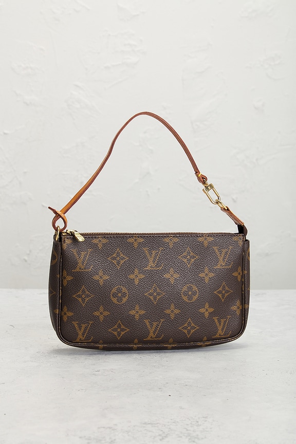 view 2 of 8 Louis Vuitton Monogram Pochette Accessoires Shoulder Bag in Brown