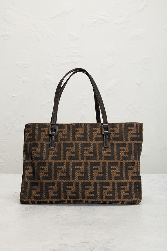 view 2 of 8 Fendi Zucca Tote Bag in Brown