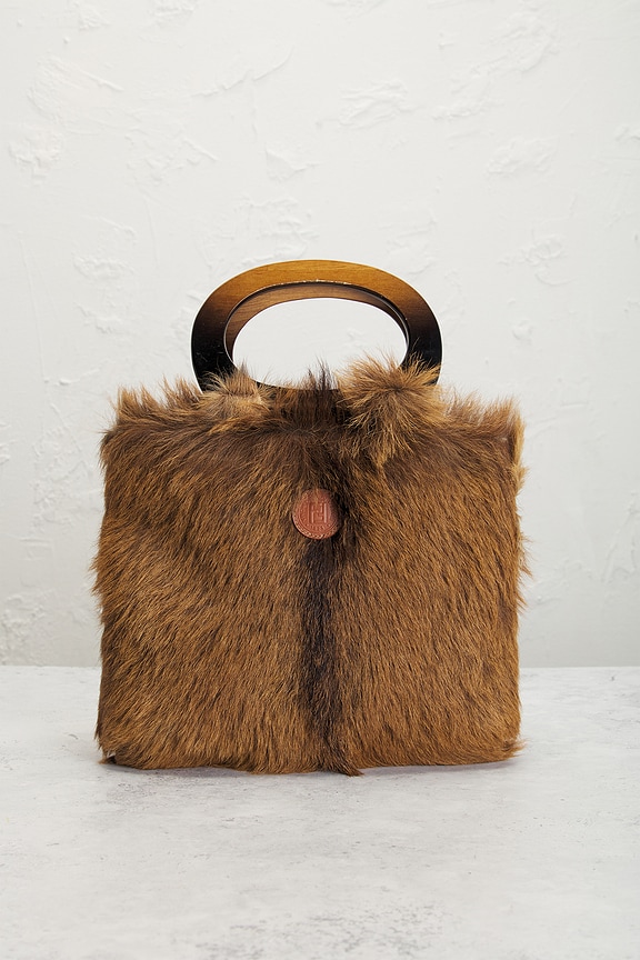 view 2 of 7 Fendi Fur Tote Bag in Brown