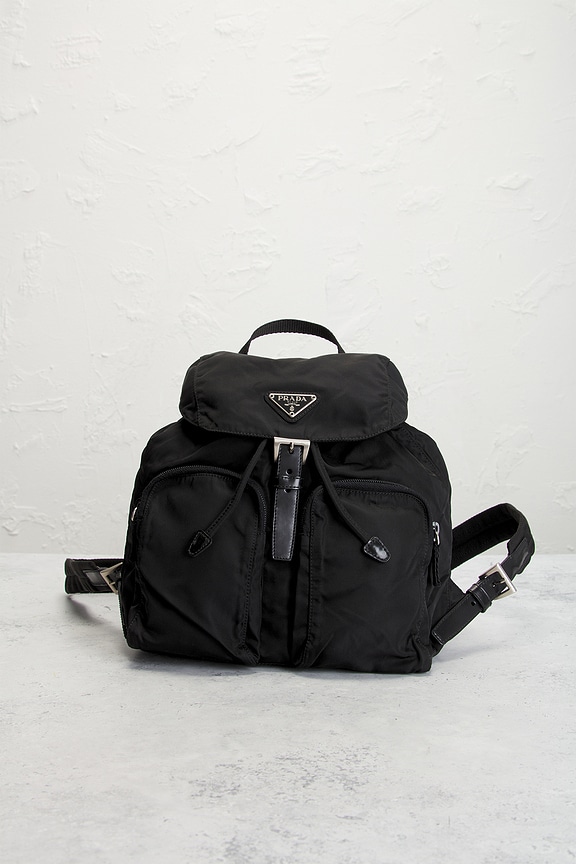view 2 of 8 Prada Tessuto Backpack in Black