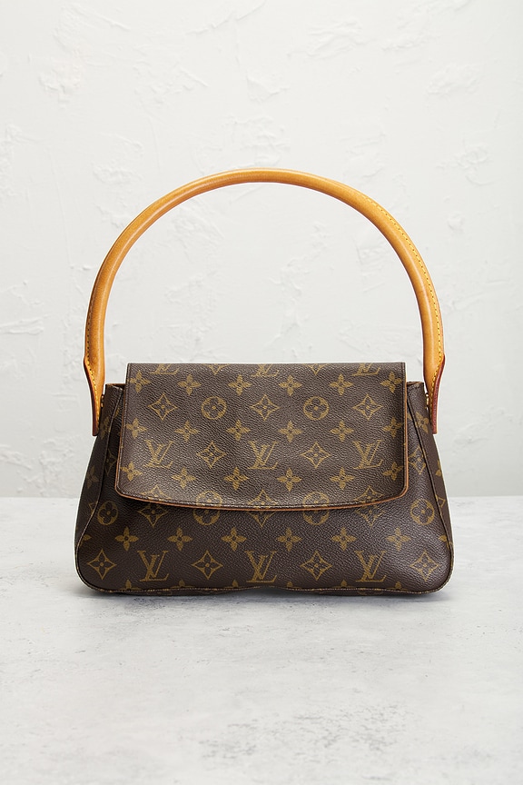 view 2 of 9 Louis Vuitton Monogram Mini Looping Shoulder Bag in Brown