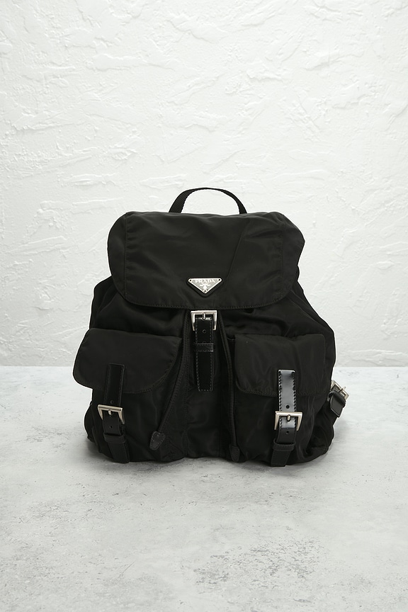 view 2 of 9 Prada Tessuto Backpack in Black