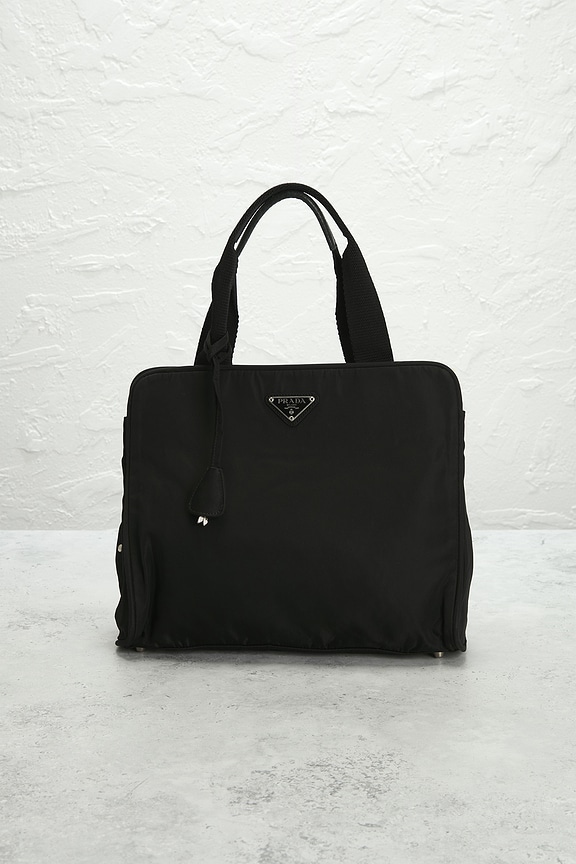 view 2 of 8 Prada Tessuto Handbag in Black