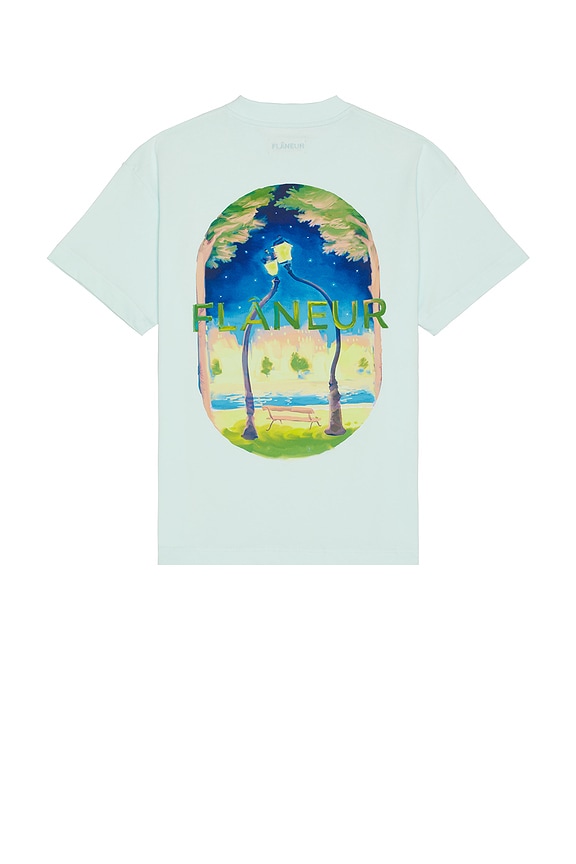 view 1 of 4 Lanterns of Love T-Shirt in Blue