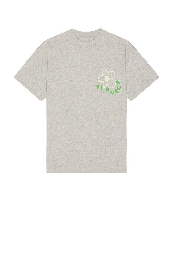 view 2 of 5 Blossom T-Shirt in Heather Grey
