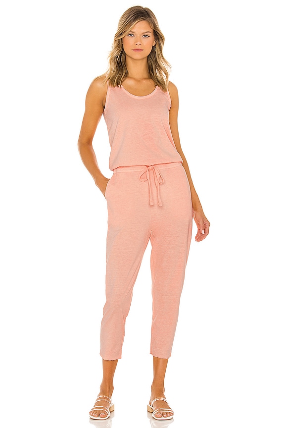 view 1 of 3 Sleeveless Jumpsuit in Creamsicle