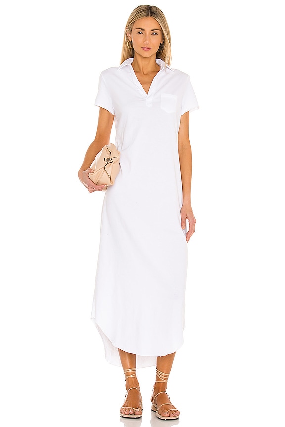 view 2 of 4 Polo Midi Dress in White