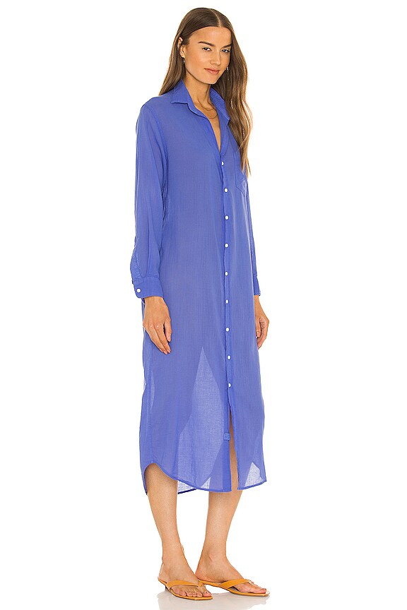 view 2 of 3 Rory Woven Long Dress in Periwinkle