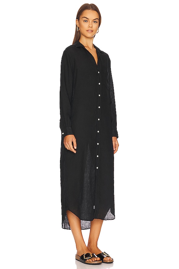 view 2 of 4 Rory Woven Long Dress in Black