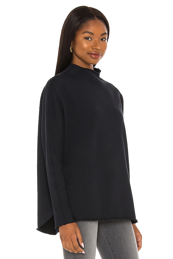 view 2 of 4 Funnel Neck Capelet in British Royal Navy