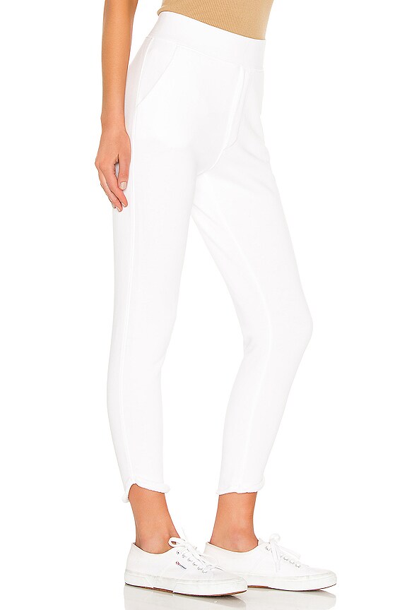 view 2 of 4 Tulip Ankle Sweatpant in White
