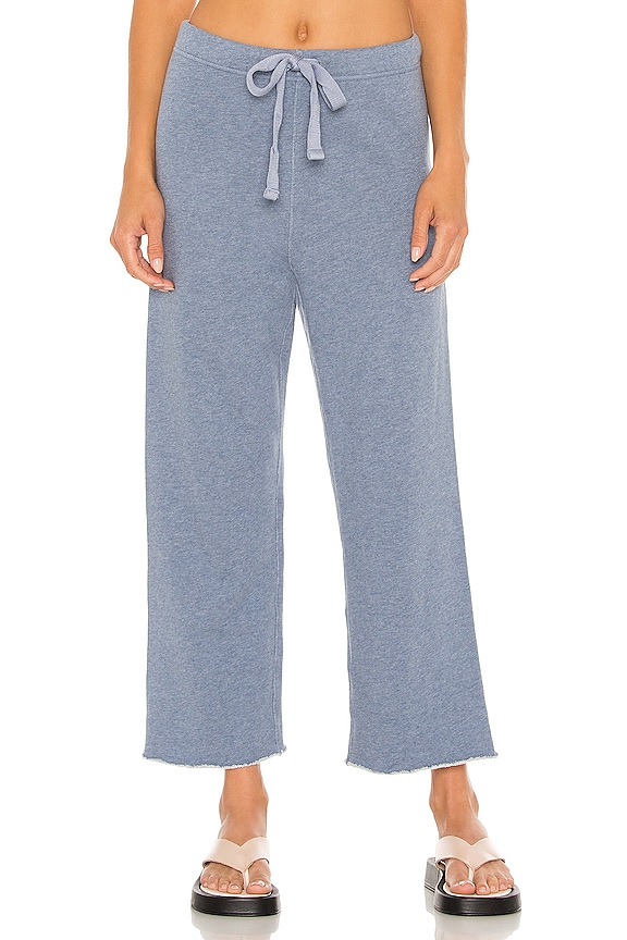 view 1 of 4 PANTALÓN DEPORTIVO WIDE LEG in Indigo Melange