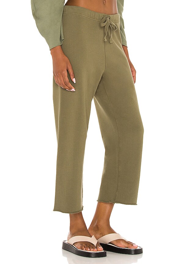 view 2 of 4 Wide Leg Sweatpant in Olive
