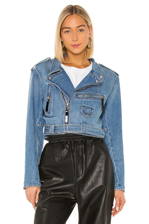 view 2 of 5 CHAQUETA VAQUERA JESSIE in Vintage Indigo