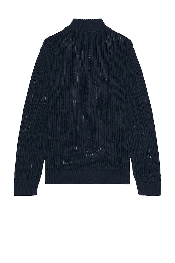 view 2 of 3 Maximo Zip Sweater in Navy