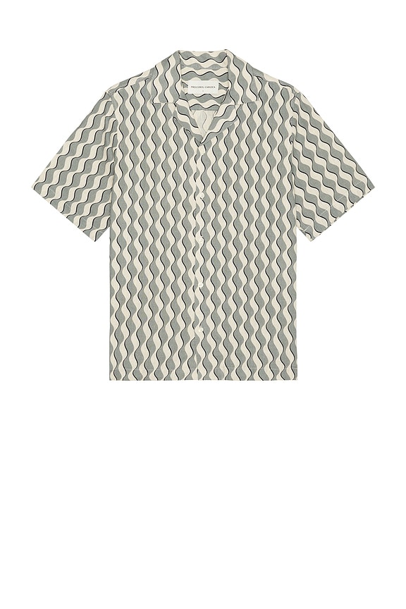 FRESCOBOL CARIOCA by Veuve Clicquot クロス Frescobol Carioca シャツ - Coastal Blue | REVOLVE