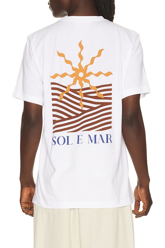 view 2 of 4 CAMISETA in Cobalt Blue & Brown