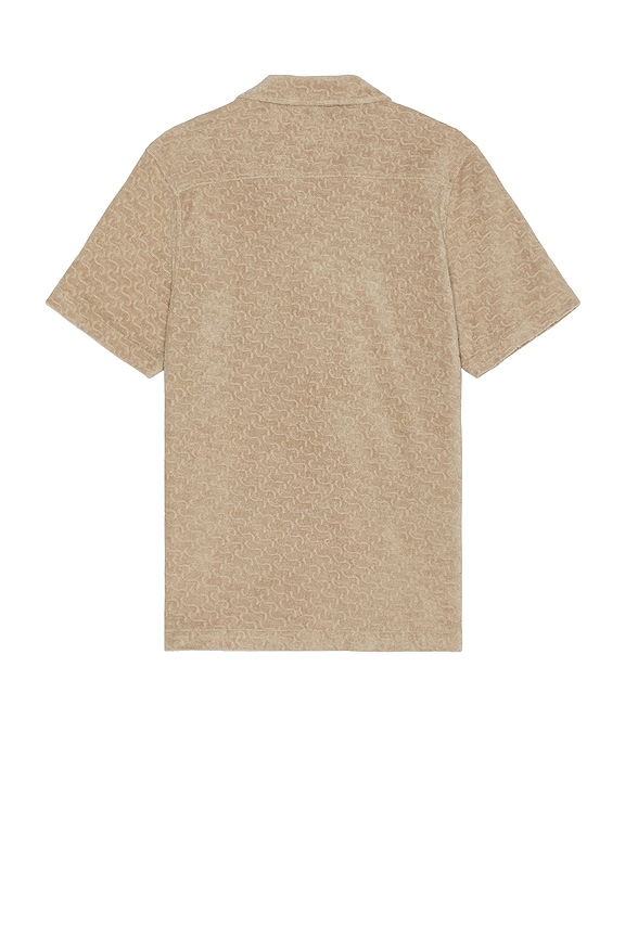 view 2 of 4 Paco Copacabana Jacquard Terry Shirt in Truffle