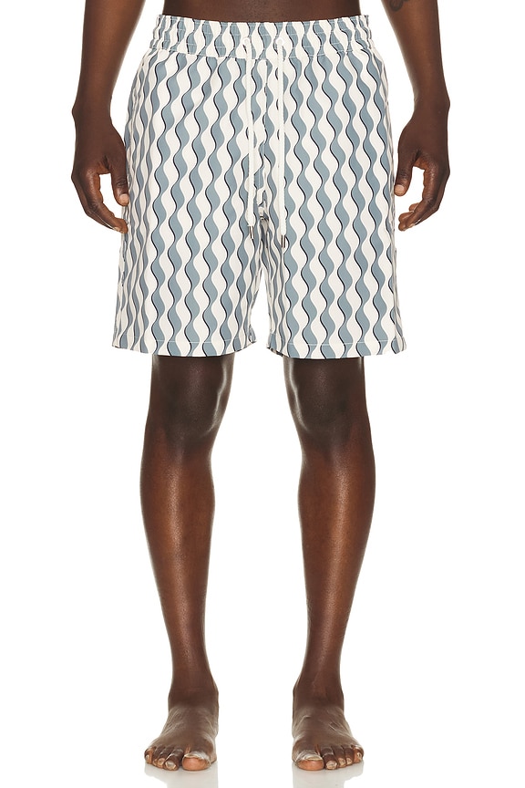 view 1 of 4 Santos Swim Short in Coastal Blue