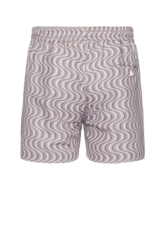 view 2 of 3 Sport Copa Camada Print Swim Shorts in Truffle