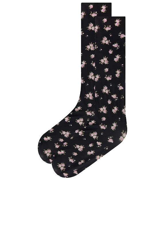 view 2 of 2 CALCETINES in Black