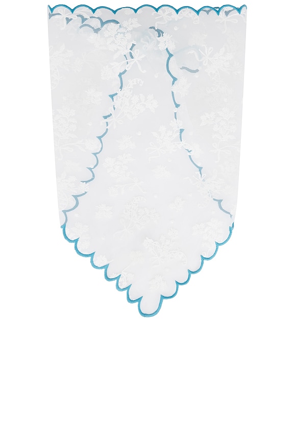 view 2 of 3 Bluebell Headscarf in White