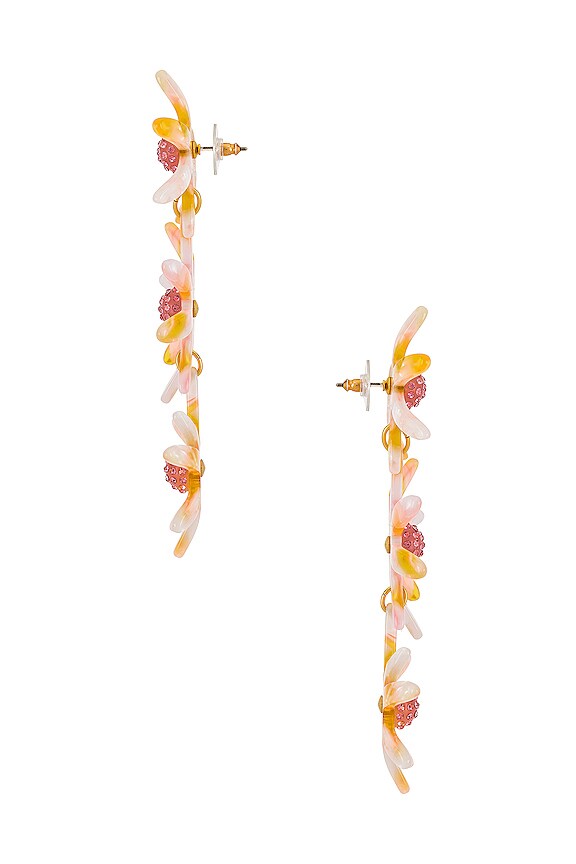 view 2 of 3 Ryder Daisy Earrings in Light Rose