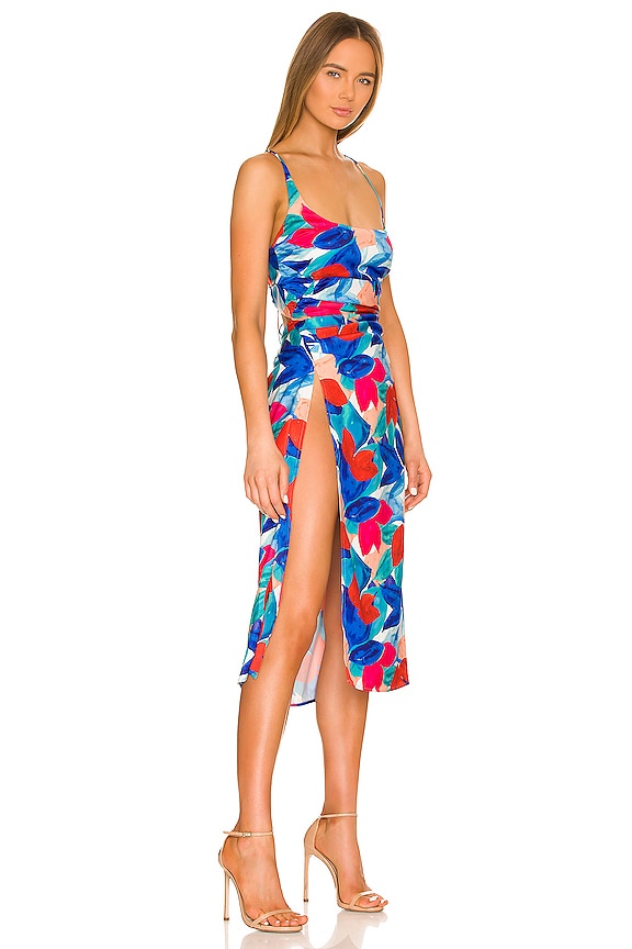 view 2 of 3 Lorenza Midi Dress in Blue