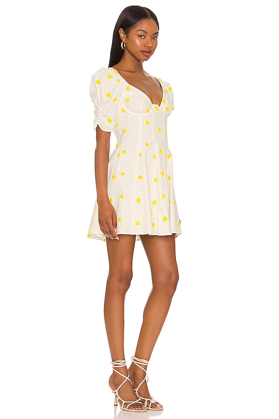 view 2 of 3 Claude Mini Dress in White