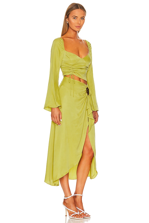 view 2 of 4 ROBE ALLIE in Green