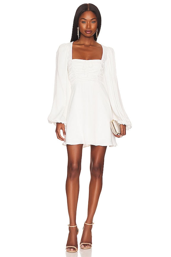 view 1 of 3 Beatrice Mini Dress in White