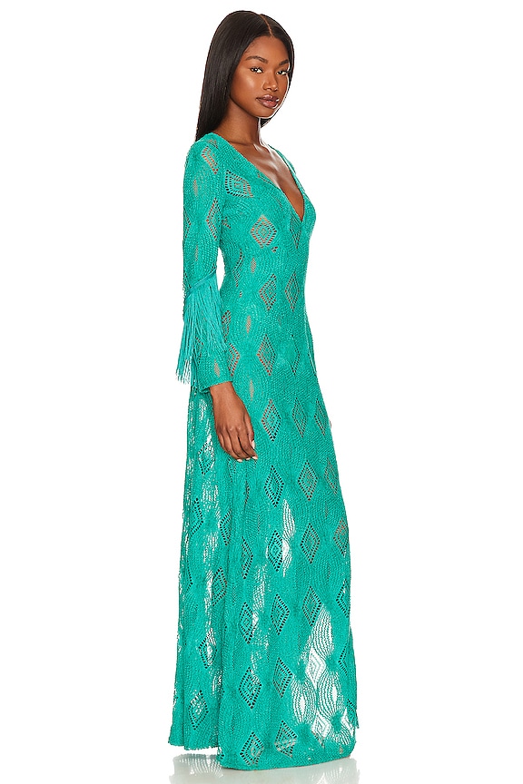 view 2 of 4 Victoria Maxi Dress in Green