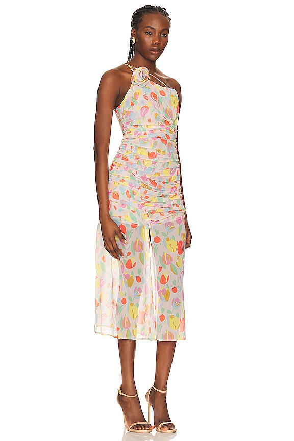 view 2 of 3 Desmona Midi Dress in Multi