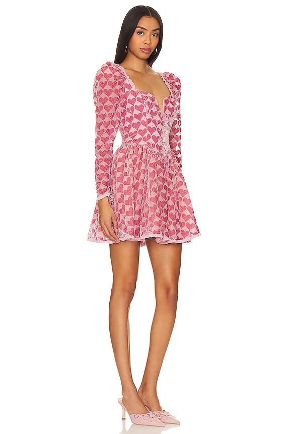 view 2 of 5 ROBE COURTE THERESA in Pink