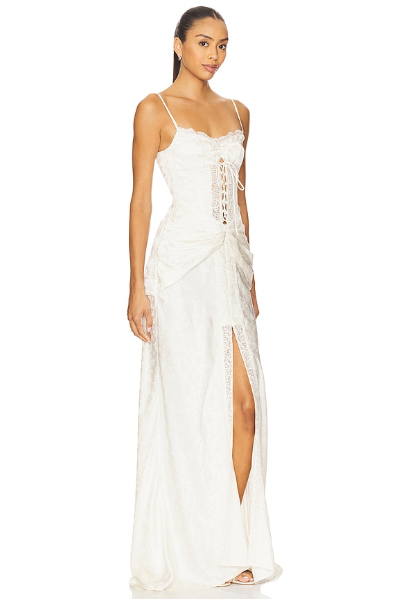 view 2 of 4 Ophelia Gown in Ivory