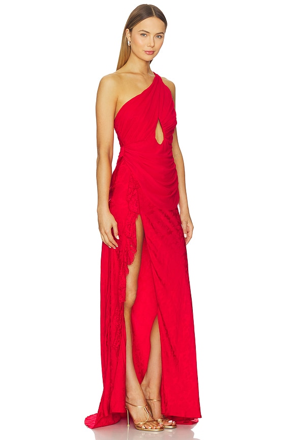 view 2 of 5 VESTIDO LARGO BELLANY in Red