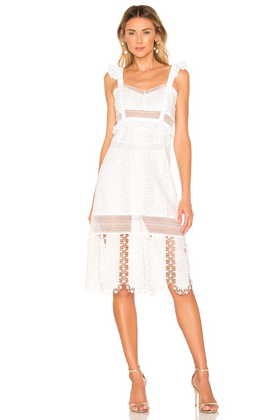 view 1 of 3 Gabrielle Midi Dress in Ivory