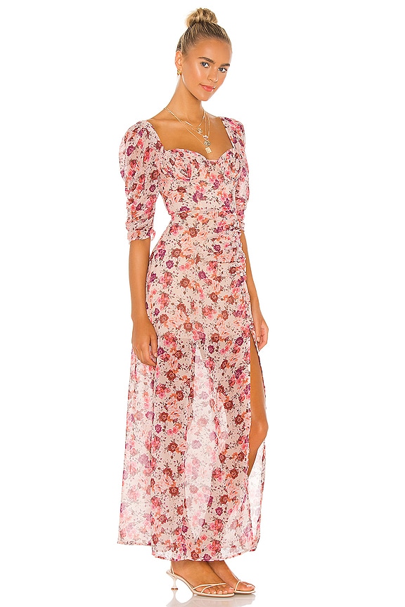 view 2 of 3 Evie Maxi Dress in Tea Rose